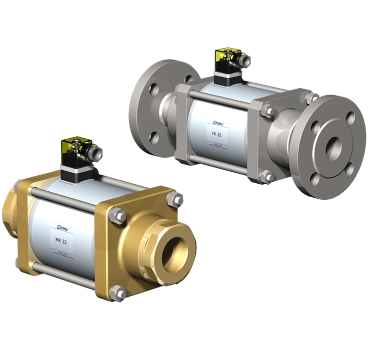 MK/FK32 - DN32, PN16/40/64/100 BAR, 1.1/4 @ 1.1/2 BSP/NPT/FLANGE, NF/NA, 24,110,220 V DC OU AC
