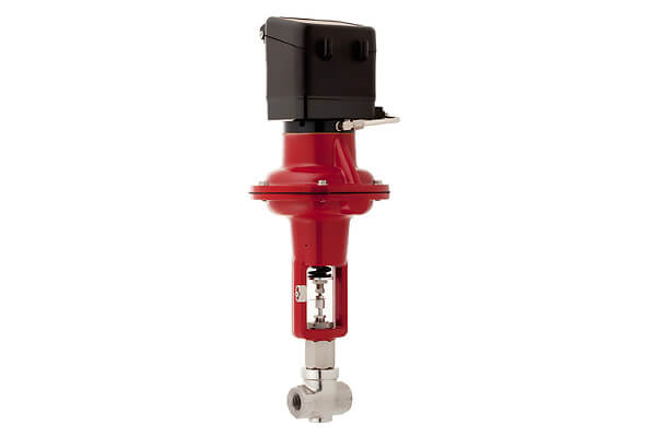 VÁLVULA DE CONTROLE DE BAIXA VAZÃO COM POSICIONADOR INTEGRADO - MODELO 7041