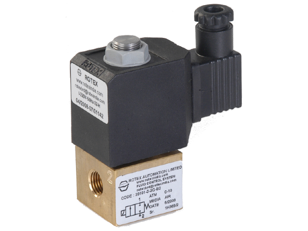 2 VIAS AÇÃO DIRETA DP=0 A 150 BAR 1/4 - 1/2POL. LIQ. E GASES