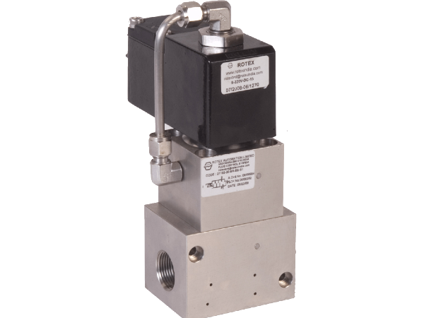 2 VIAS NF/NA POPPET DP=5 A 70 BAR 1/4 - 2 POL LIQ. E GASES