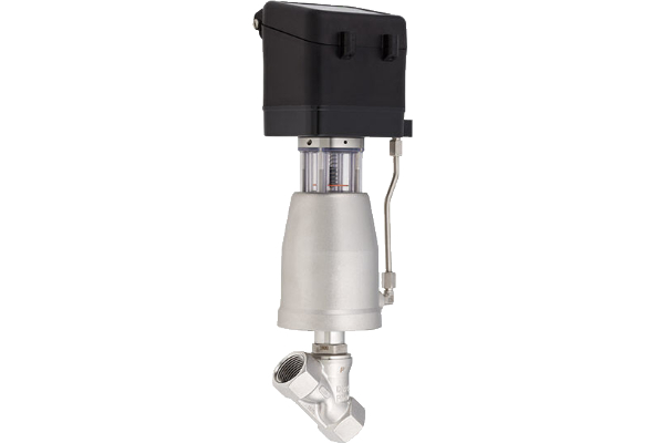 VÁLVULA DE CONTROLA COM ASSENTO INCLINADO E POSICIONADOR INTEGRADO - MODELO 7020