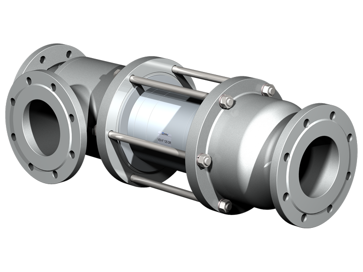 VSV-F 125DR - DN125, PN16/40 BAR, 5 FLANGE, NF