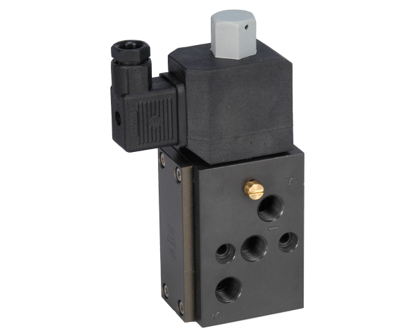 3/2 OU 5/2 VIAS S.SOLENOIDE 1/8 - 1/4POL. - AR COMPRIMIDO