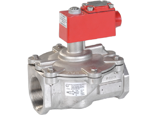 2 VIAS NF/NA SERVO-ACIONADA DP=0,5 A 20 BAR 0-90°C 1/4 -3POL. LIQ. E GASES 2 VIAS NF/NA SERVO-ACIONADA DP=0,5 A 20 BAR 0-90°C 1/4 -3POL. LIQ. E GASES