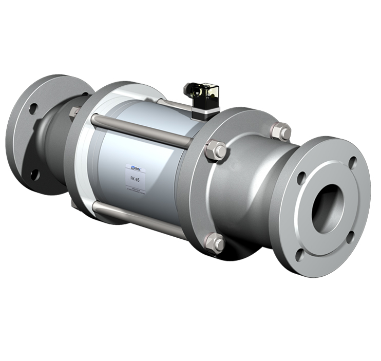 FK65 - DN65, PN16, 2.1/2 FLANGE, NF/NA, 24,110,220 V DC OU AC