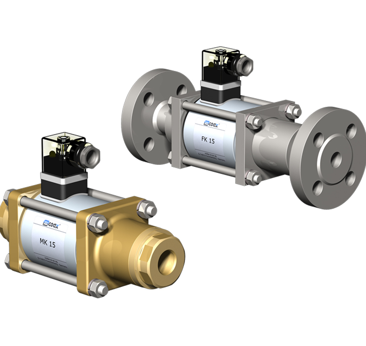 MK/FK15 - DN15, PN16/40/64/100 BAR, 3/8 @ 3/4 BSP/NPT/FLANGE, NF/NA, 24,110,220 V DC OU AC